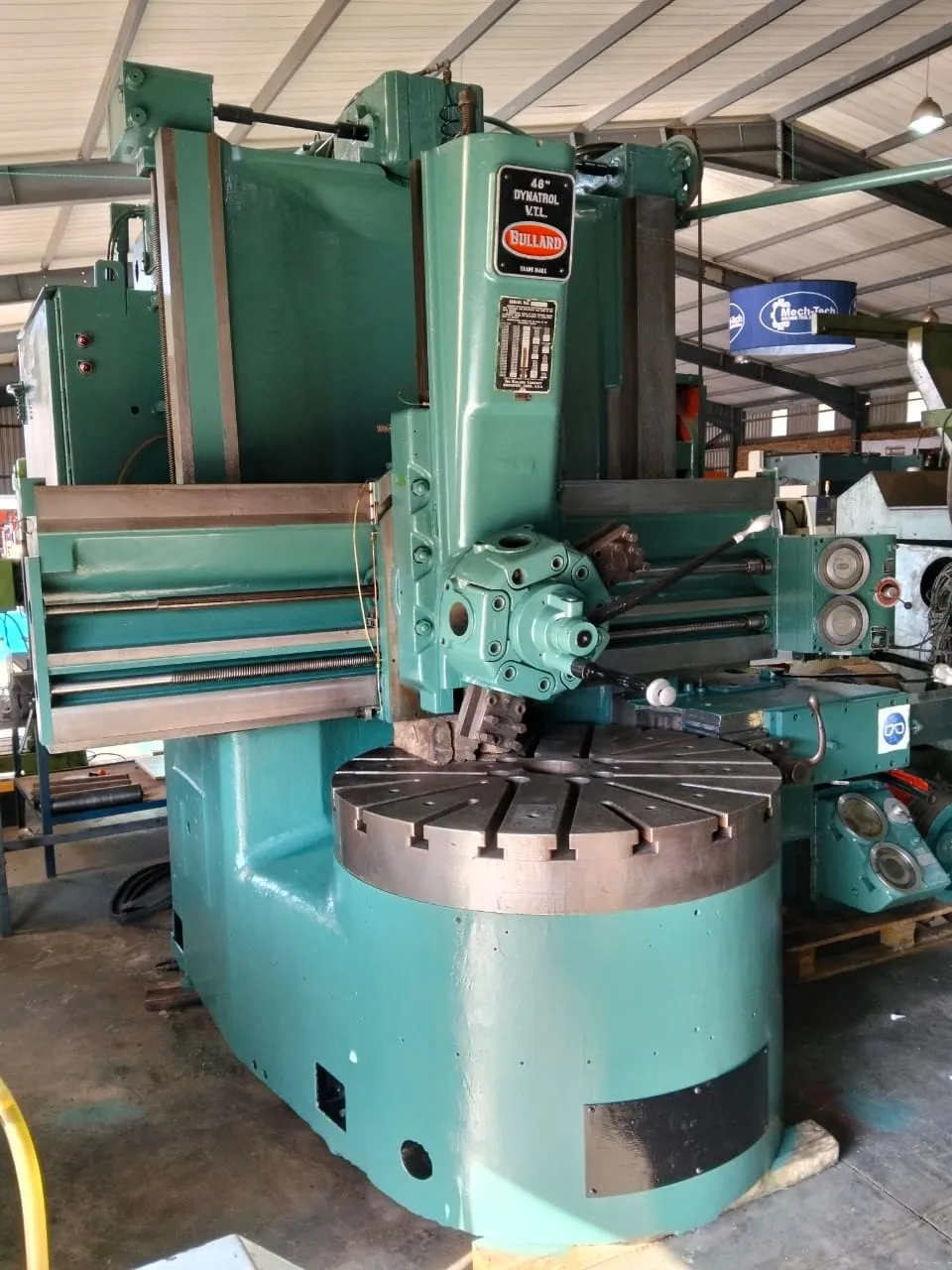 BULLARD 46" VERTICAL TURNING LATHE