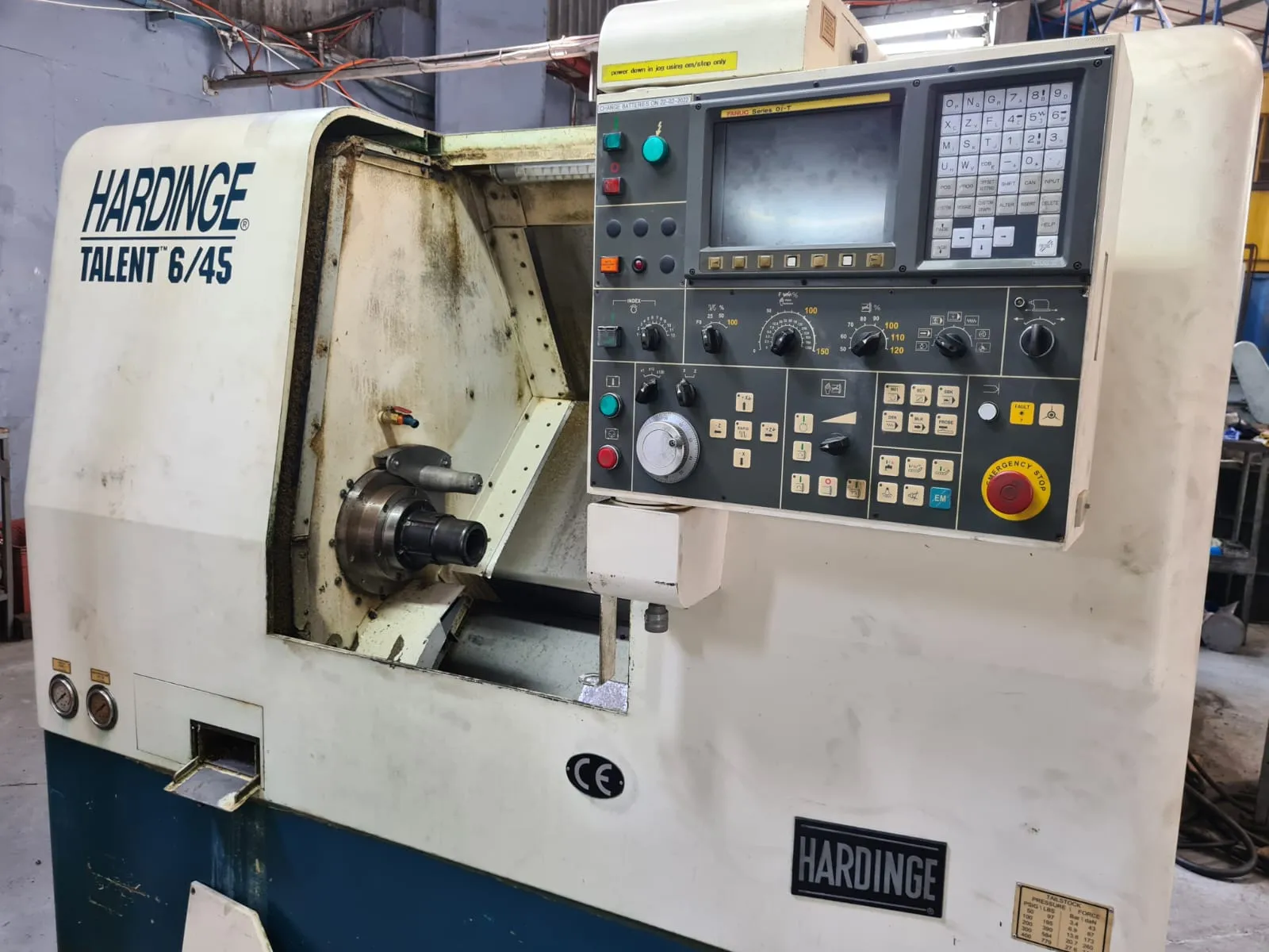 Hardinge CNC lathe TALENT 6/45