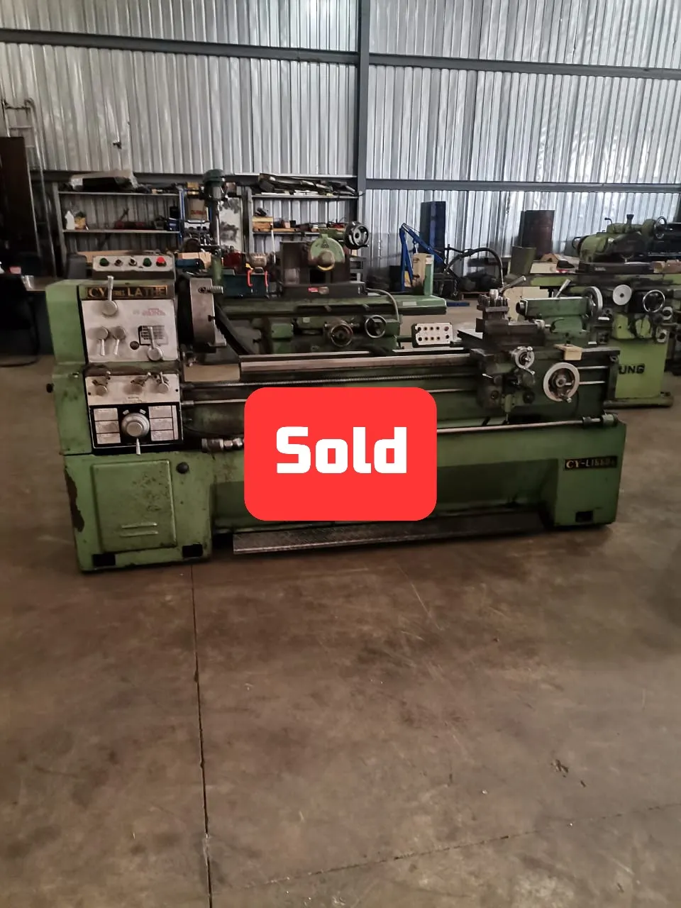 Used CY1660 lathe Price; R55 000 excl.