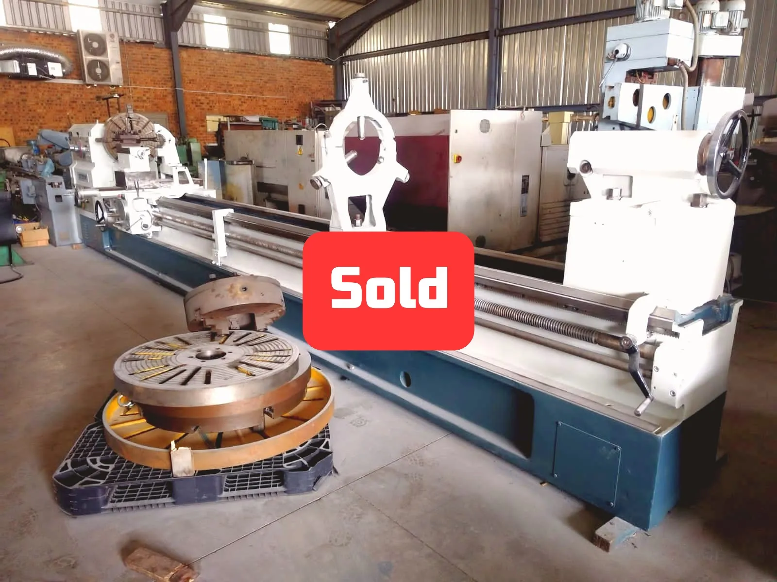 SAXON CQ62110F Lathe 6000mm x 1100mm