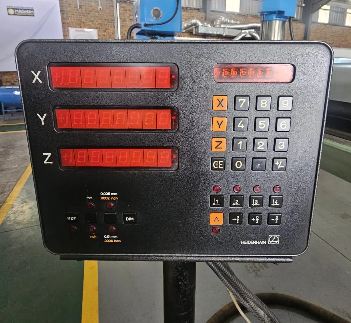 TOS WA 100 HORIZNTAL BORING MILL