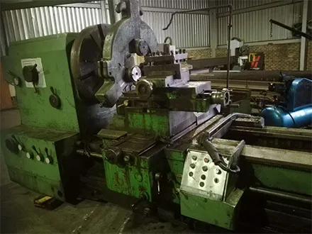 Gerutzpe 6500mm x 1400mm swing lathe