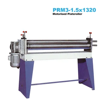 1.5x1300 3-Roll Pyramid type Plate Roller - Motorised
