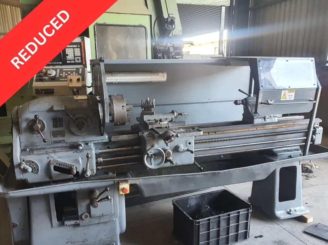 Mas UK Lathe 1500mm Btc x 430mm swing Price; R35,000 excl VAT