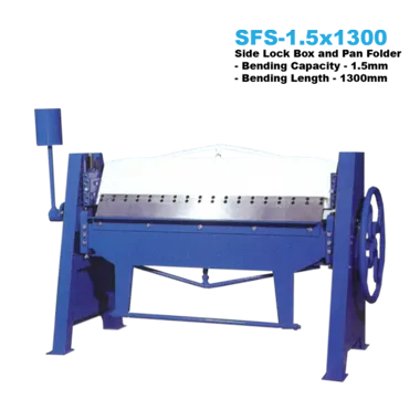 1.5x1320mm Box and Pan Folder - Side Lock Type