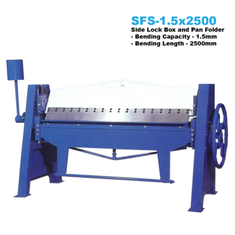1.5x2500mm Box and Pan Folder - Side Lock Type