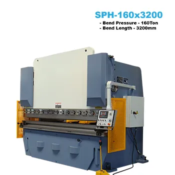 160x3200 Hydraulic Pressbrakes - 160Ton x 3200mm Width