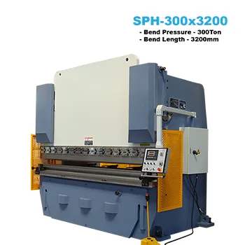 300x3200 Hydraulic Pressbrakes - 300Ton x 3200mm Width