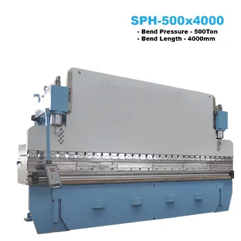 500x4000 Hydraulic Pressbrakes - 500Ton x 4000mm Width