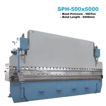 500x5000 Hydraulic Pressbrakes - 500Ton x 5000mm Width