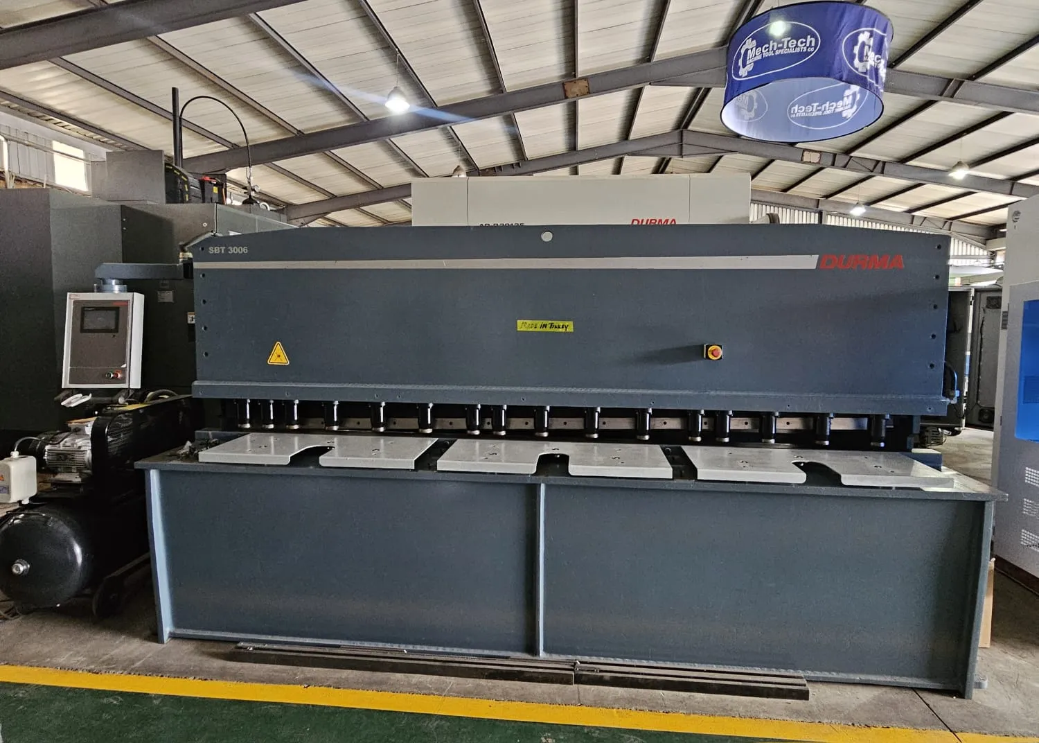 3100X 6mm DURMA HYDRAULIC SHEAR