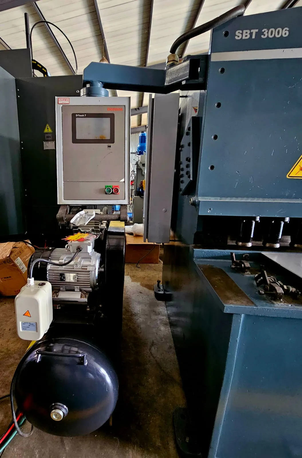 3100X 6mm DURMA HYDRAULIC SHEAR - Image 2